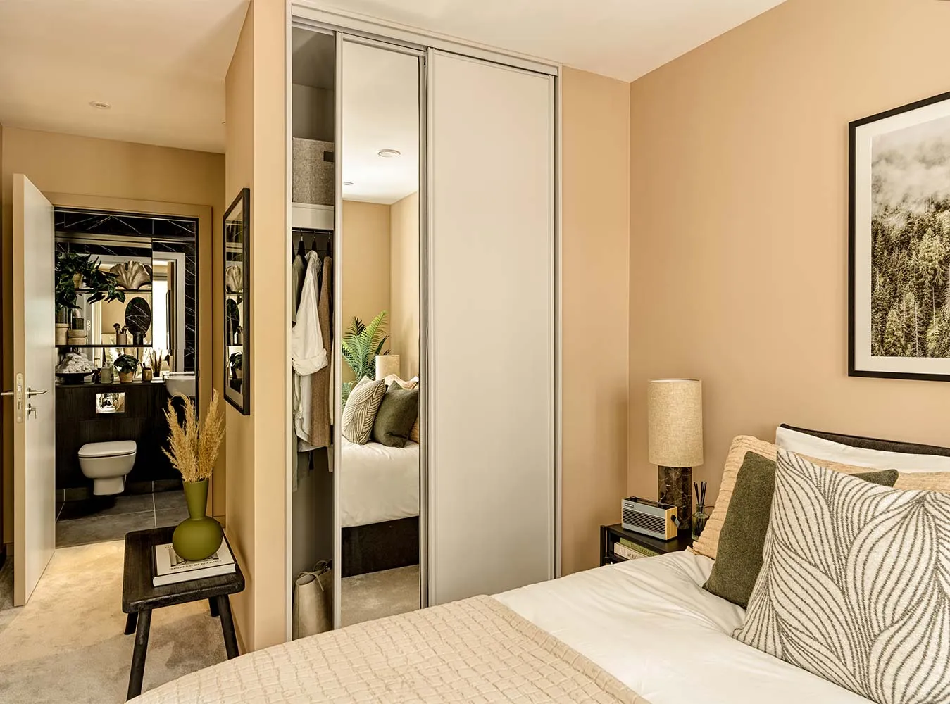 2 Bedroom Apartment -  Bedroom and Wardrobes