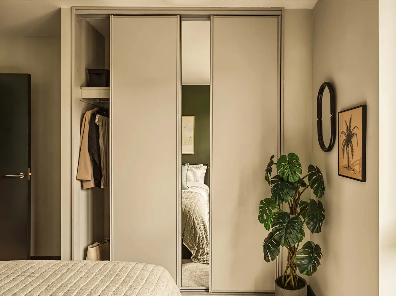 3 Bedroom Apartment - Bedroom and Storage